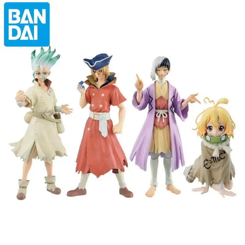 In Stock Banpresto Dr.stone Senku Ishigami Ryusui Nanami Gen Asagiri Suika Desktop Ornament Figure Model Original Christmas Gift