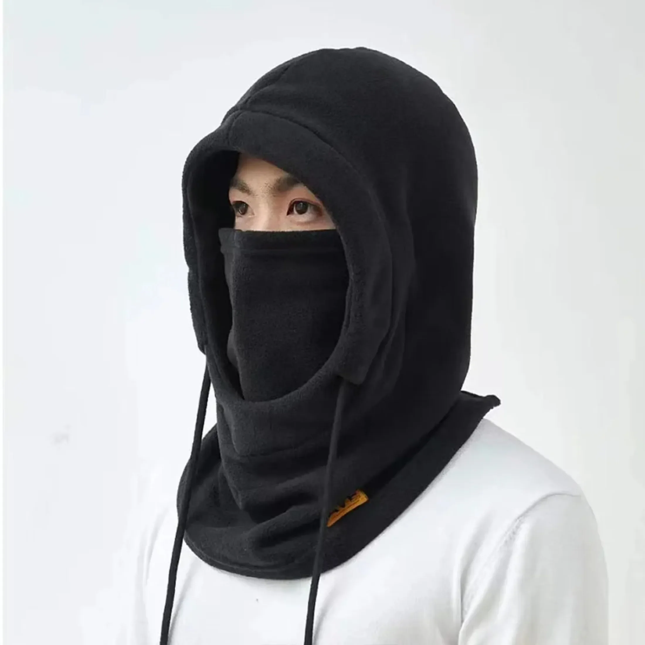 Winter Sports Outdoor Thermal Fleece Balaclava Scarf Ski Face Mask Neck Warmer Snood Hood Hat Windproof Cold Warm Riding Cap