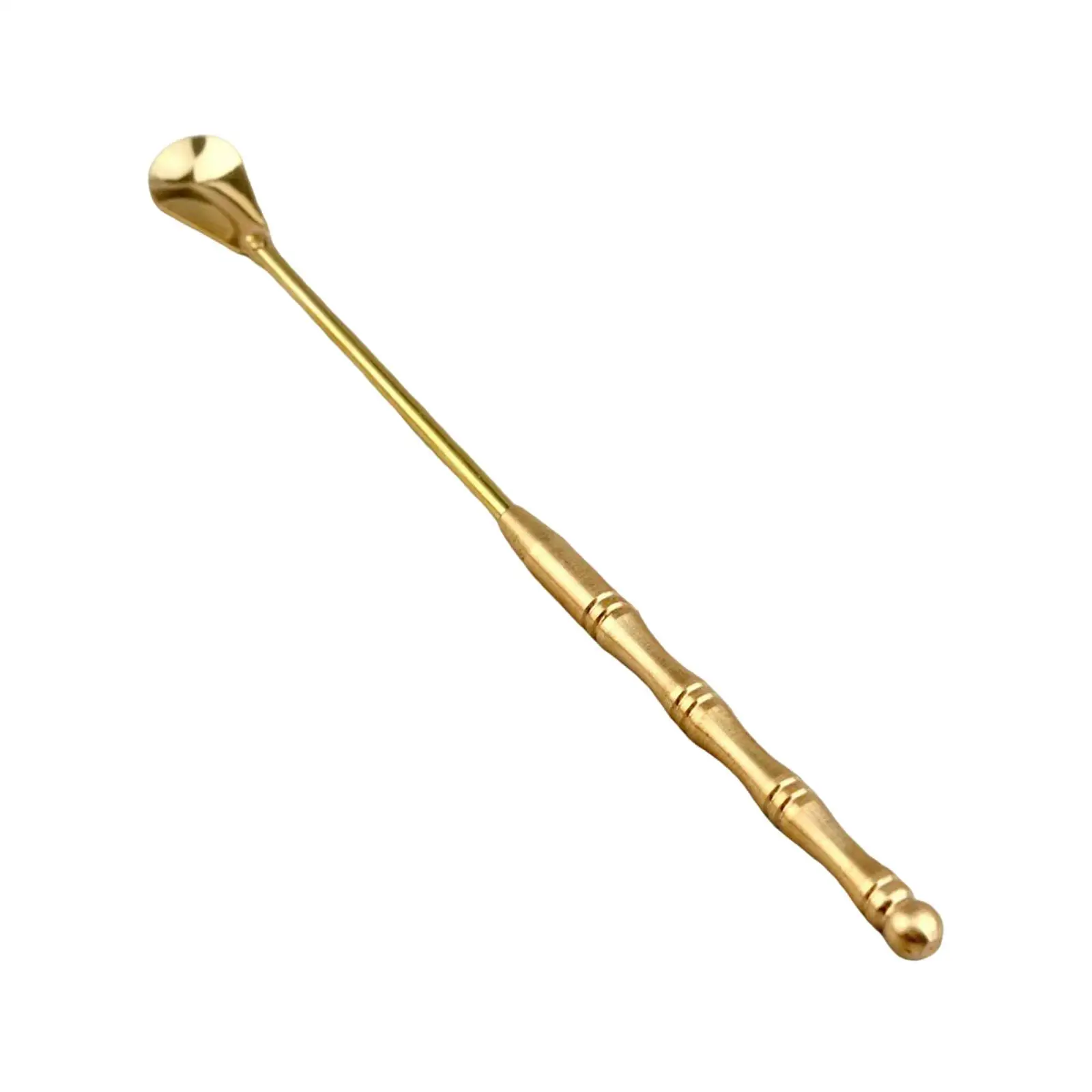 Incense Tool Set Gold Copper Spoon for Home Decoration Incense Burners DIY Aromatic Incense Making Tool