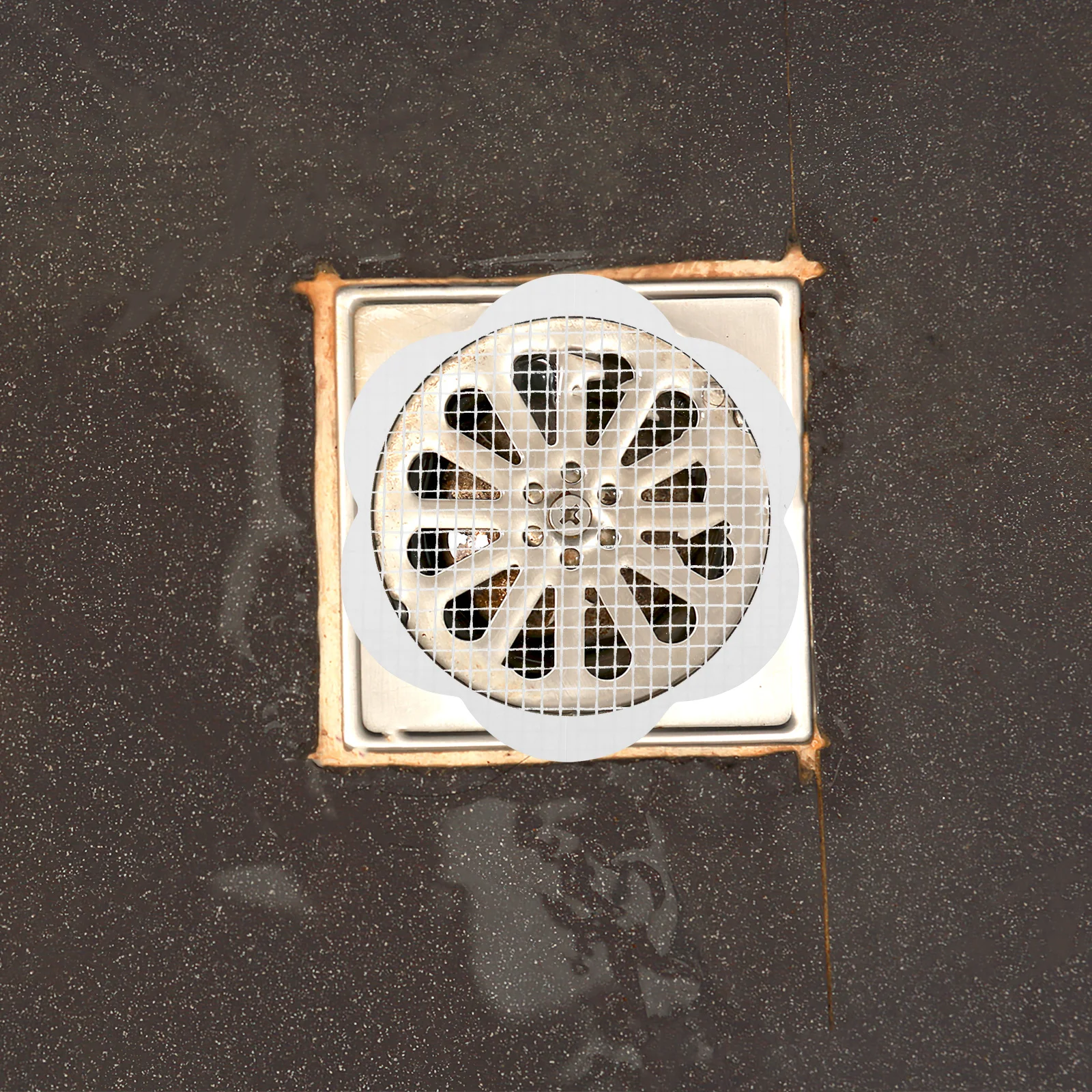 

30pcs Mesh Catcher Blocker Fine Sink Strainer Filter Stickers Bathroom Shower Tub Kitchen Anti-Clogging Easy Peel Stick