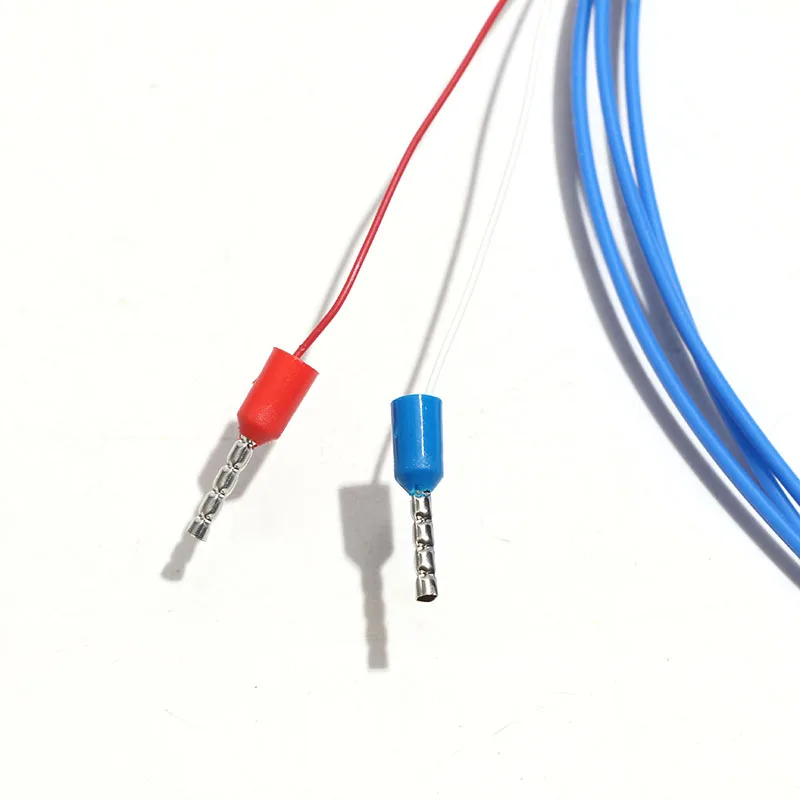 1 قطعة K-نوع J/T-نوع الحرارية يتعرض لحام مشترك قياس درجة الحرارة الاستشعار السريع الحساسة مع فيلم لاصق PI