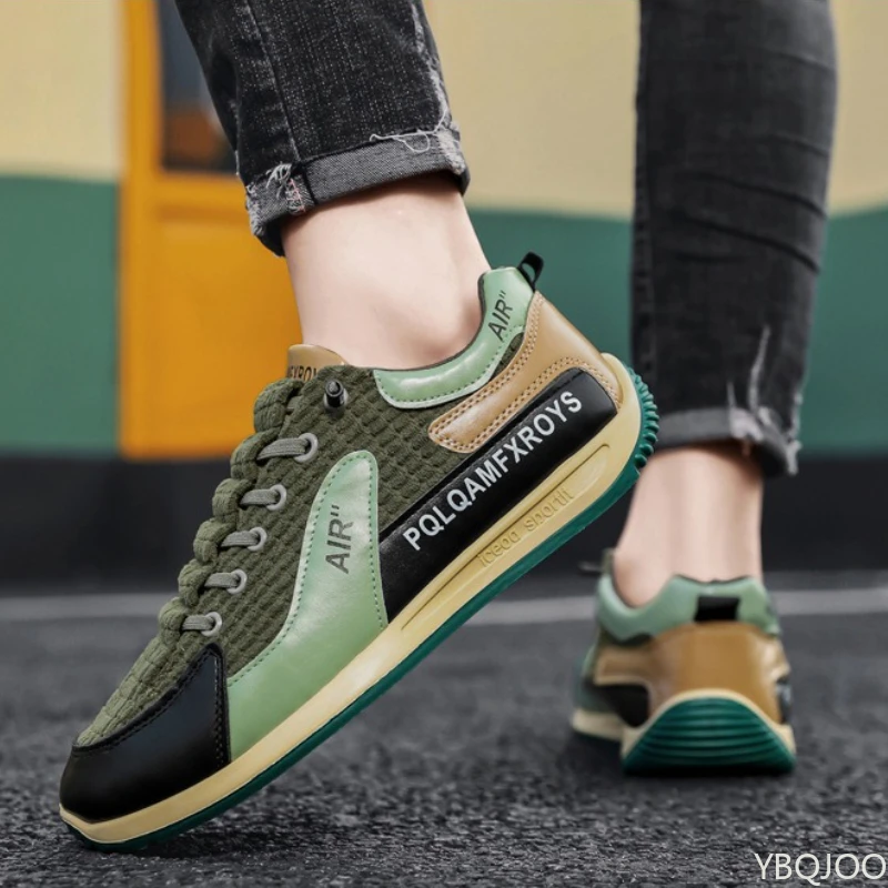 

Men's new autumn solid color low top shallow mouth breathable casual board shoes anti slip running versatile sports shoes