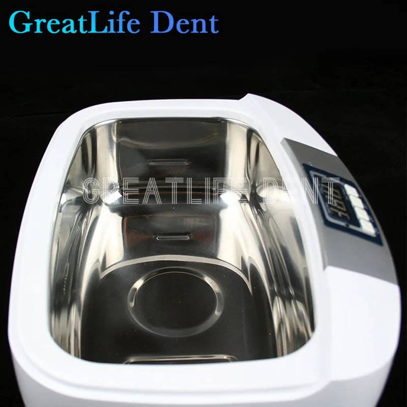 GreatLife Dent Dental 2.5L Ultrasonic Glasses Cleaner Jewelry Cleaner Ultrasonic Cleaner Machine Digital Tooth Jewelry Watches