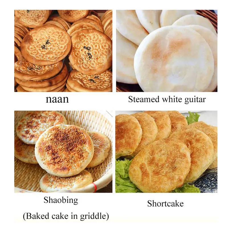 Lembar Pembungkus Kulit Adonan Pangsit Otomatis Roti Pita Arab Mesin Pembuat Pancake Roti Chapati Dasar Pizza