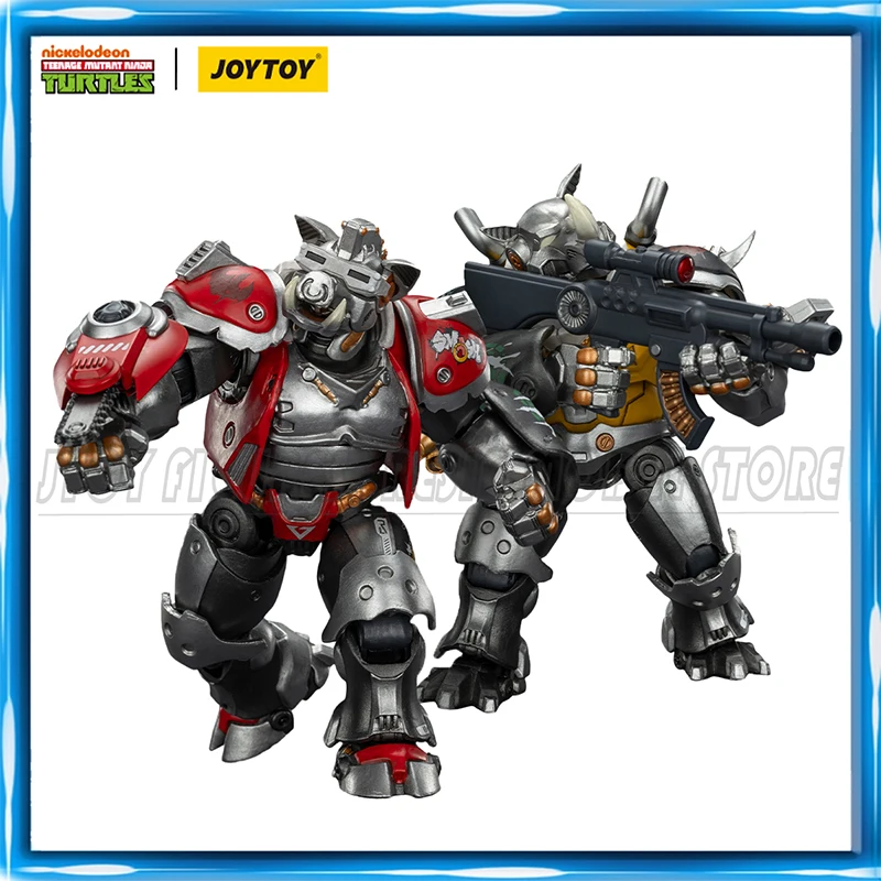 

Предзаказ: Фигурка JOYTOY 1/18 TMNT Ninja Turtles Super Bebop Mighty Rocksteady, коллекционная модель игрушки