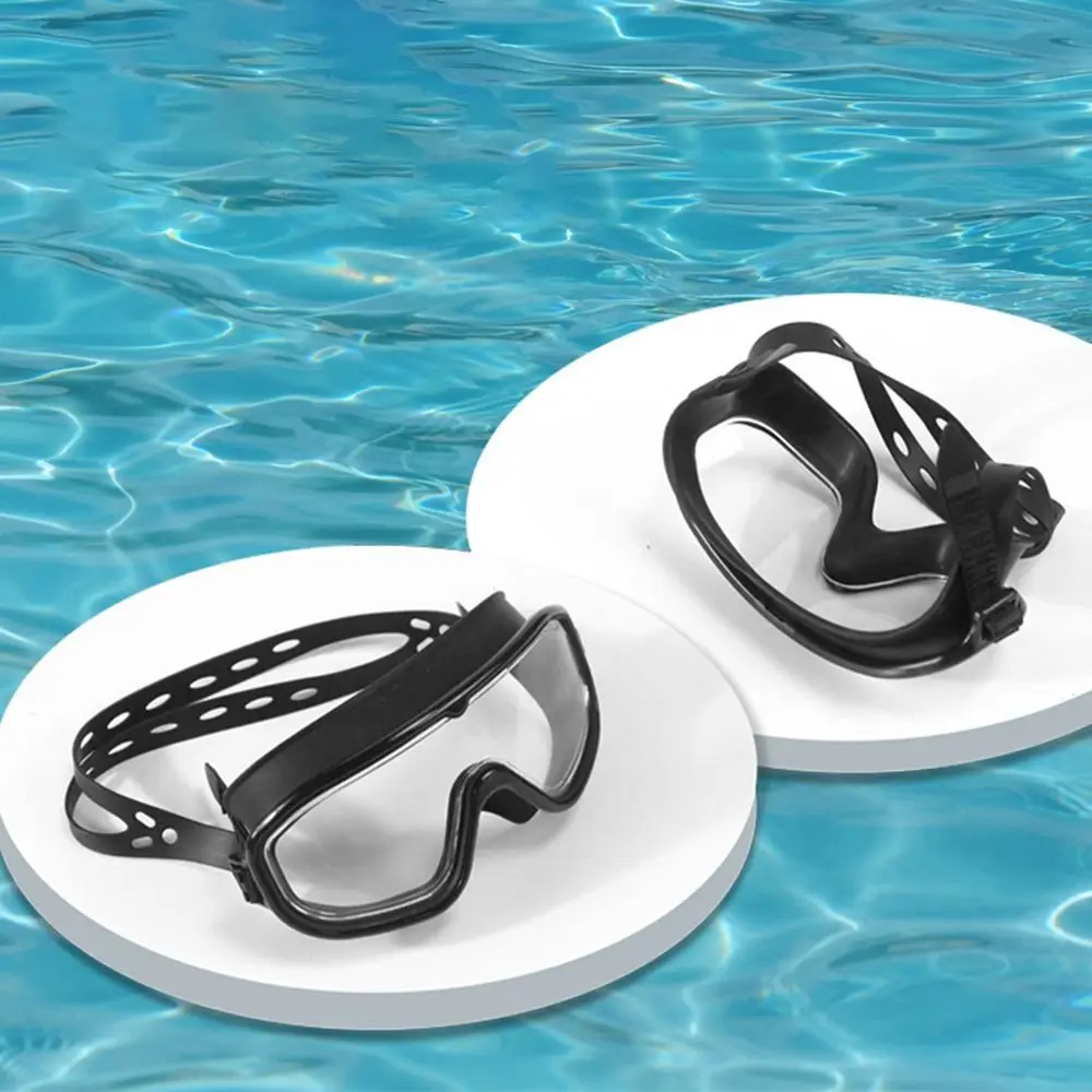 Okulary pływackie dla dzieci z powłoką przeciwmgielną, duża oprawka, szeroki widok, okulary do pływania o wysokiej rozdzielczości, unisex, okulary dla dzieci.