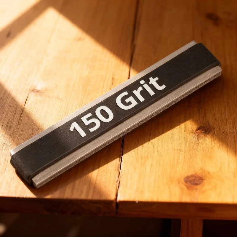 Offset Z-Groove Guitar Fret File - Diamond Grit Leveling Tool for Acoustic/Electric Fret Replacement & Maintenance