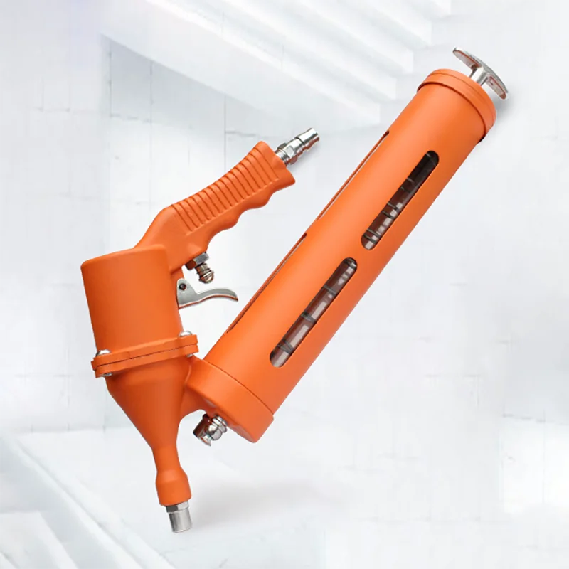 

Heavy duty steel tools for pneumatic grease gun hand tools pneumatic compressor pump grease 500cc