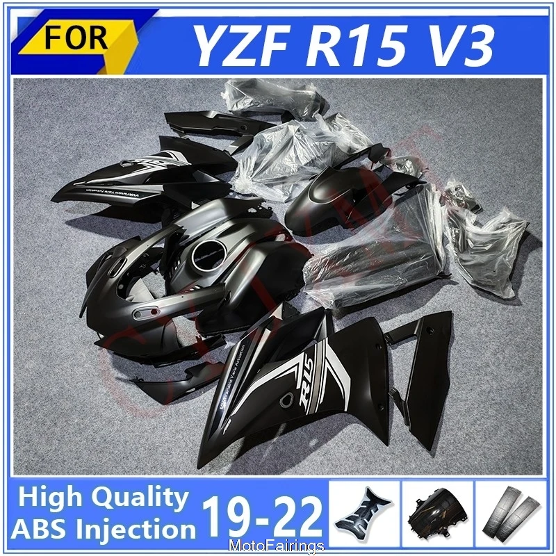Motorcycle Fairings Body Kit for Yamaha YZFR15 V3 2019 2020 2021 2022 ABS Fairing YZF R15 R15V3 19-22 Bodywork