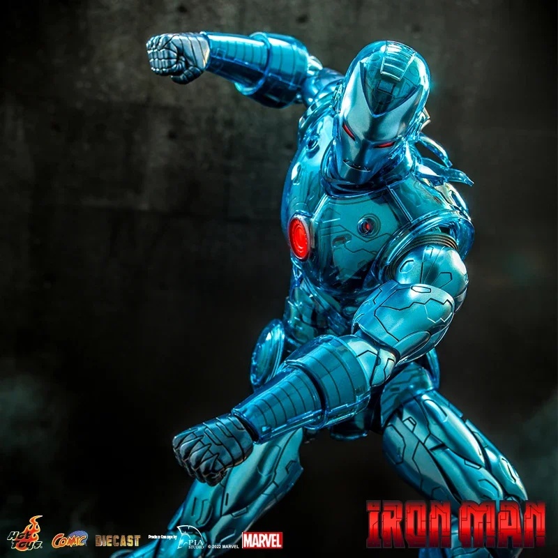 

Hot Toys Marvel Cms012d46 1/6 Comic Iron Man Stealth Armor Alloy Anime Action Figure Toy Gift Model Collection Hobby In Stock