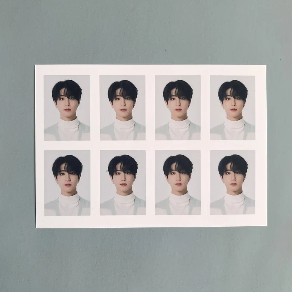 8 Styles Kpop Idol Skz ID Card One-inch Photo Card ID Photo Fans Collection Gift Wholesale