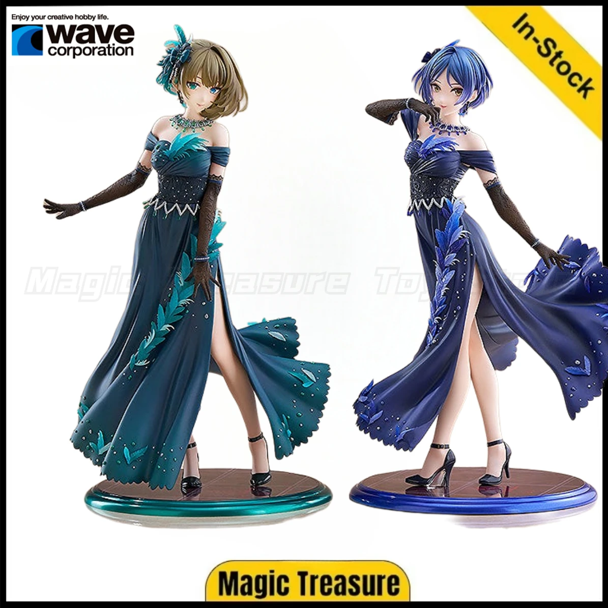 

【In stock 】Original WAVE Dream Tech HE iDOLM@STER Cinderella Girls Hayami Kanade/akagaki Kaede 1/7 Scal Figures Animation Gifts
