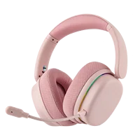 AULA G7 Pro auriculares inalámbricos para juegos con cable/Bluetooth/2,4 GHz micrófono con cancelación de ruido con luz RGB para PS4/PS5/PC/Switch