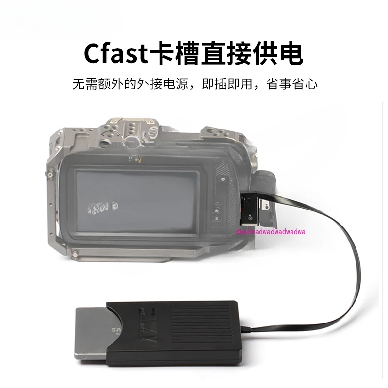 CFast To SSD Converter KOMODO ZCAM BMD BMPCC 4K 6K PRO