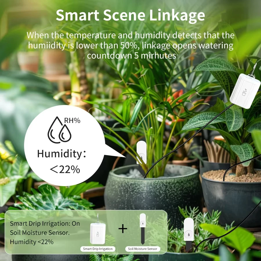 Multi‑function Zigbee Soil Tes - Smart Garden Moisture Sensor recension och pris