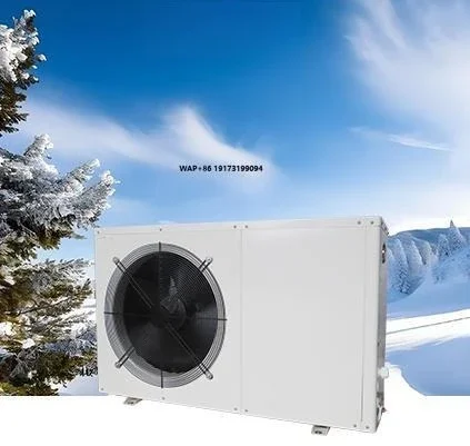 Electric Evi DC Inverter Monoblock Air Source Heat Pump for Home Heating Cooling DHW Solar Powered Remote for Outdoor Hotel