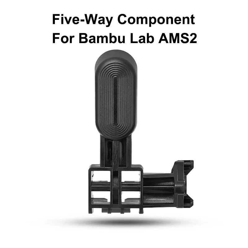 3D-printeronderdelen voor Bambu Lab AMS1 AMS2 Vijfwegcomponent Interne Hub-eenheid Slijtvaste Veerduwrol voor Bambu Lab AMS