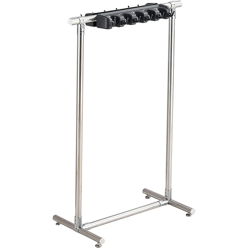 

Floor-Mounted Mop and Broom Holder for Wet Mops, Mobile Cleaning Cart, Storage Organizer for Cleaning Supplies