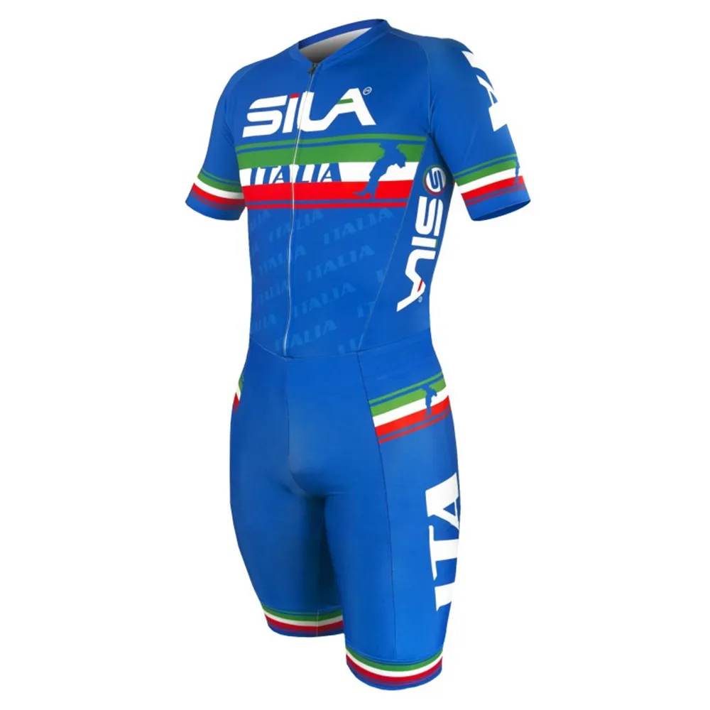 SILA Sport Cycling Jersey Men Triathlon Clothing Skinsuit Ropa Ciclismo Bike Outdoor cycling Jumpsuit Men Skating Suit