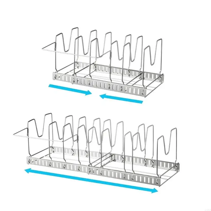 

Стальная регулируемая подставка для крышки кастрюли 24BA с инструментом. Простая установка. Устойчивая к ржавчине стойка для и