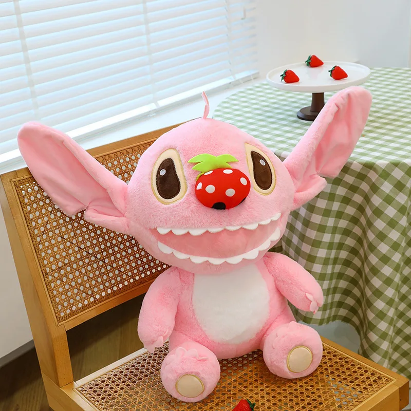 

Star Baby 38Cm Plush Toy Doll Disney Creative Trend Strawberry Nose Angel Doll Ornaments Children Sleeping Comfort Artifact Gift