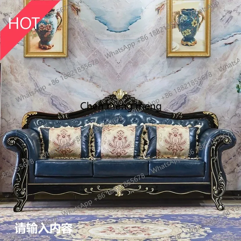 Sofás Nórdicos de Cuero M02, Sillón de Diseño Moderno, Sofás Elegantes para Sala de Estar, Sofás Europeos de Lujo para Salón