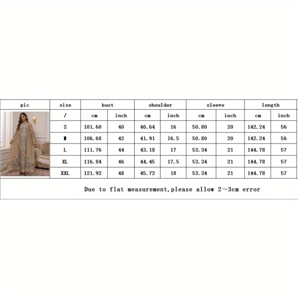 Formelles Damenkleid für Ramadan und Hochzeiten, muslimischer Kaftan aus dem Nahen Osten – Dubai-arabisches Kleid mit eleganten Strasssteinen