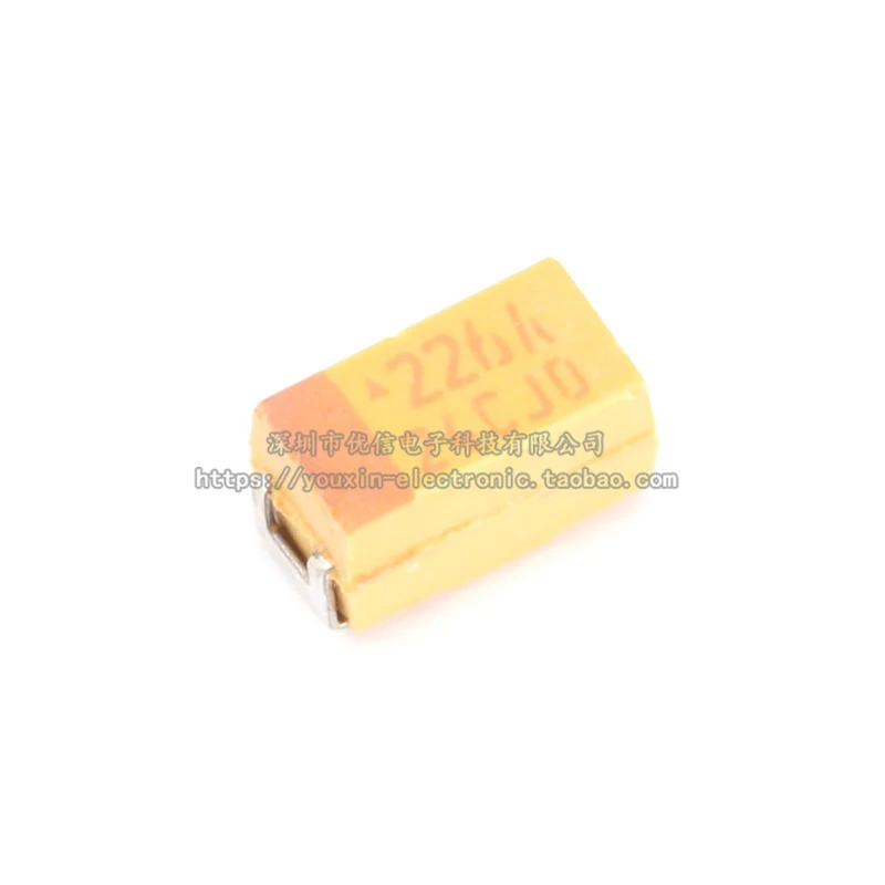 50Pieces/3216 SMD Tantalum Capacitor Type A 22uF Code (226) ± 10% 10V TAJA226K010RNJ