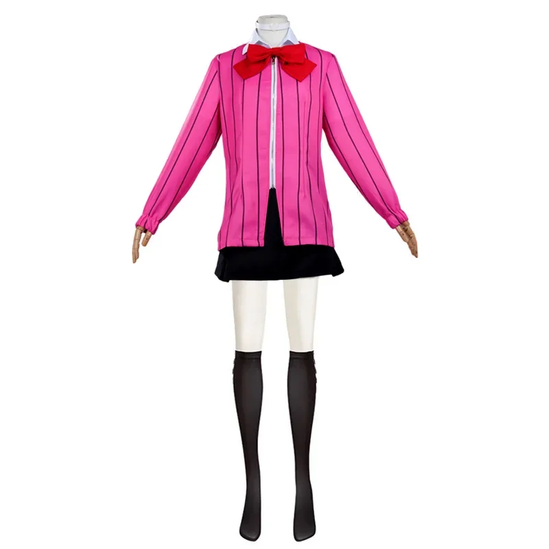 Adult Women Game Persona Yukari Takeba Cosplay Costume Fantasy School Uniform Coat Skirt Outfits Halloween Carnival Party Suit