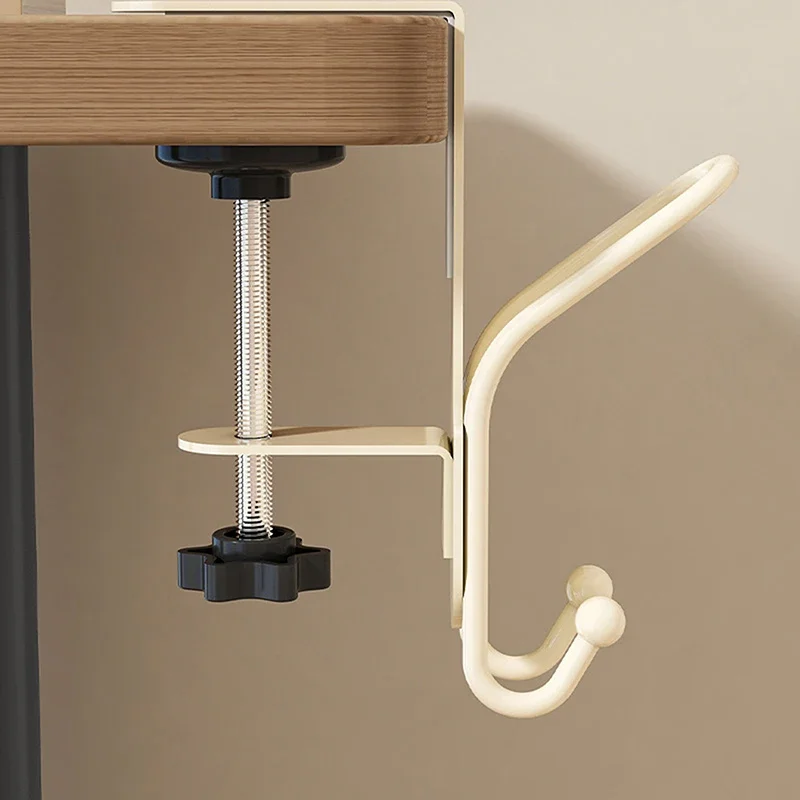 휴대용 책가방 걸이 학생용 책상 가방 걸이 탈부착 가능 휴대폰 핸드백 홀더 다기능 테이블 걸이