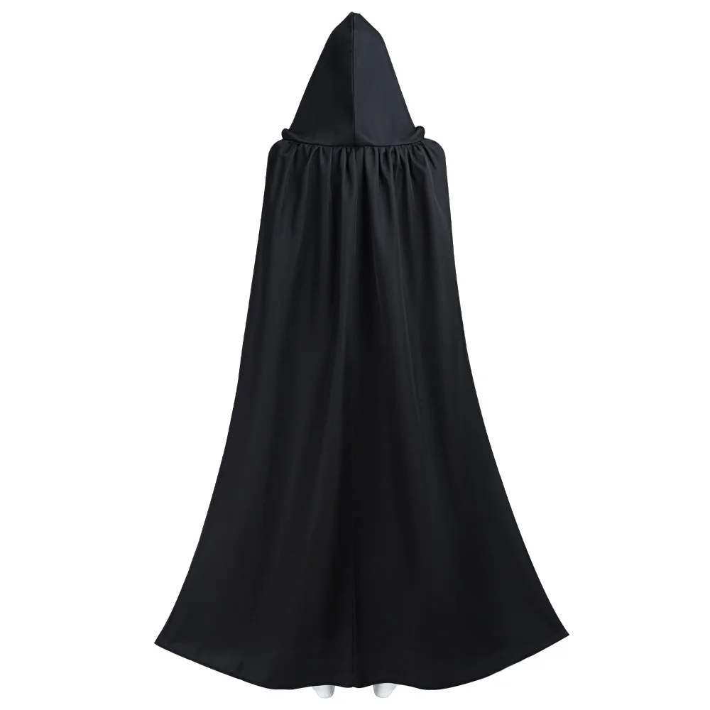 مجموعة كاملة من أزياء بلاك ري التأثيرية للنساء البالغات مع عباءة وسراويل فستان وورز 9 أزياء حفلات الهالوين للنساء