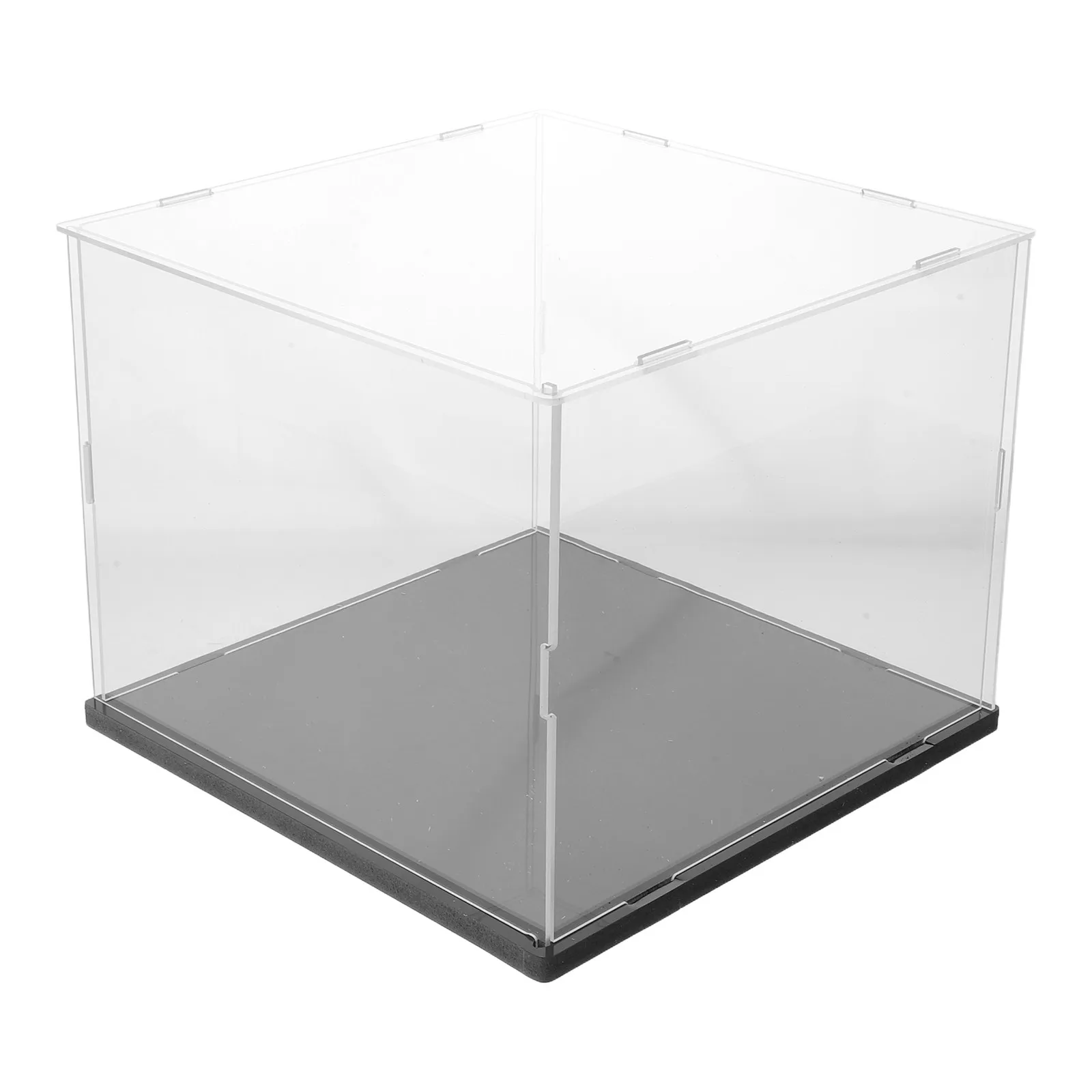 High Precise Digital Scale Windproof Cover 10.4x10.4x8.5 Openable Carat Scale Shield Protective Jewelry Workshop Kitchen