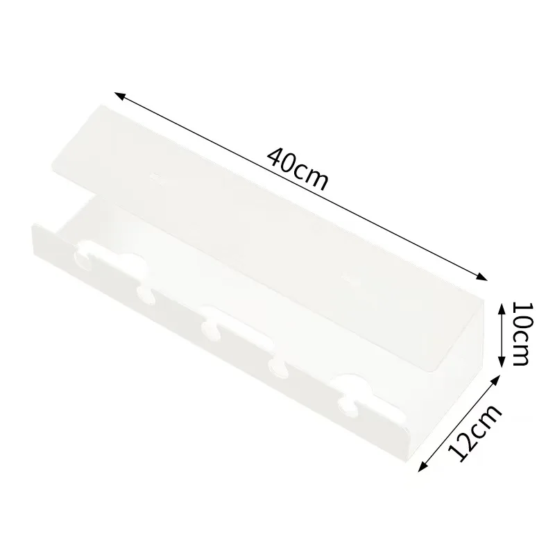ISRTAObrandUnderDeskCableManagementCableTrayUnderDeskWithClampPowerStripCordHolderHolderNoDrillingSturdySpac-AliExpress15