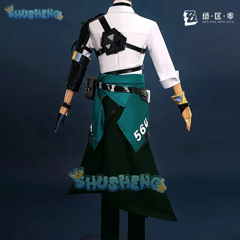 FC6Harumasa คอสเพลย์เครื่องแต่งกาย Zenless Zone Zero เกมชุดแถบคาดศีรษะ Choker Props ส่วน 6 ปาร์ตี้ฮาโลวีนสําหรับผู้หญิงผู้ชาย S @ FC8!