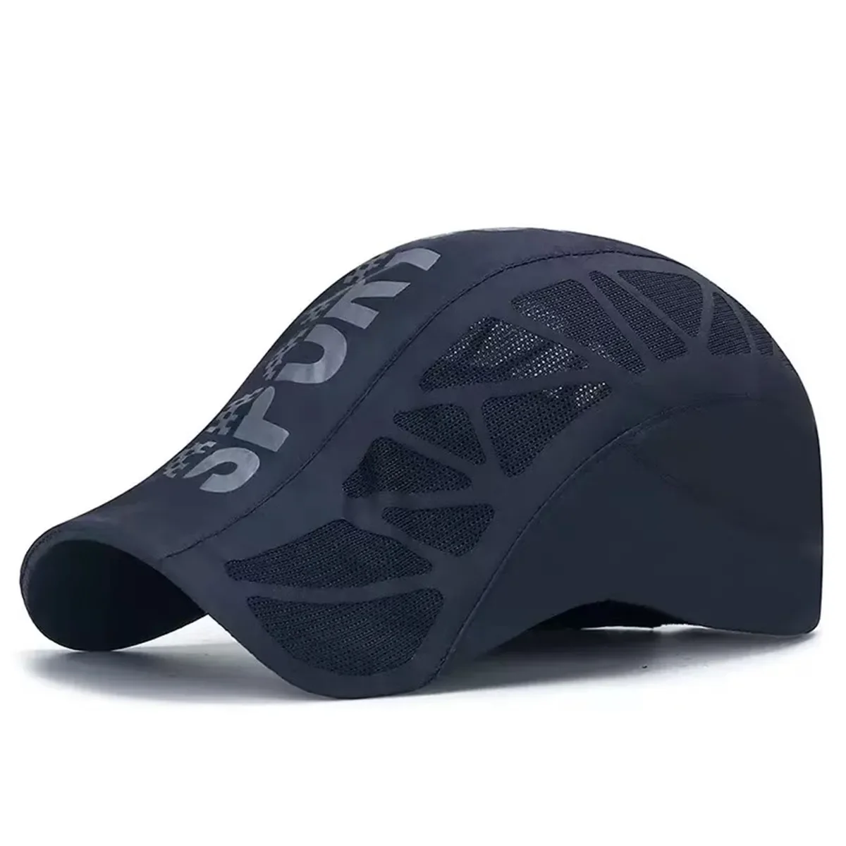 Men SPORT Newsboy Caps British Painters Hats Side Buckle Adjustable Flat Cap Spring and Summer Berets