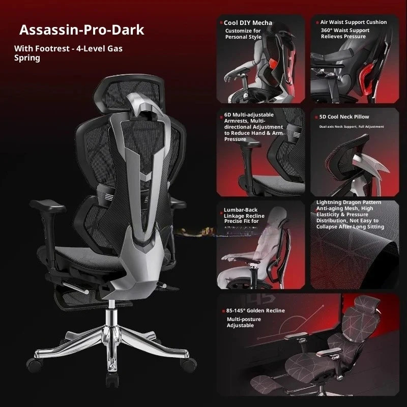 Maniküre-Stühle Gaming Tragbarer Stuhl Büro Günstiger Gamer-Stuhl auf Rollen Chaise Bureau De Travail Sessel Möbel SIDIZ