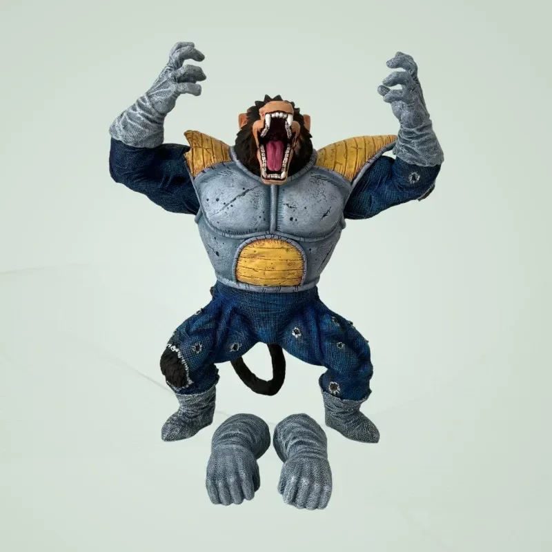 Figura de Acción de PVC de 44 cm de Dragon Ball Z, Gran Simio Vegeta en Forma de Oozaru con Manos Intercambiables, Estatua Coleccionable de Anime, Juguete de Regalo