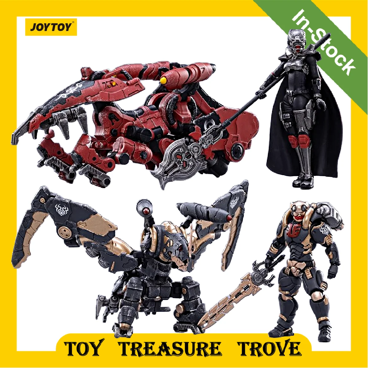

[IN STOCK] 1/18 JOYTOY Action Figures Saluk Flame Dragon Cavalry Crimson Shadow Toys gift