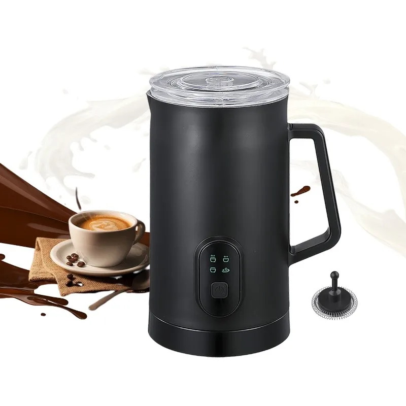 Electric Automatic Milk Frother Hot Cold Milk Foam Maker Milk Heater for Coffee Latte Cappuccino Home Kitchen