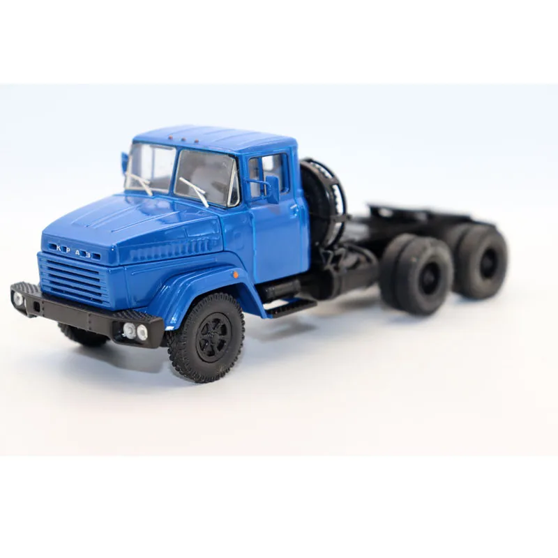 NEW 1:43 Scale Model KrAZ 6510 Tractor USSR Truck Diecast Toys For Collection Gift