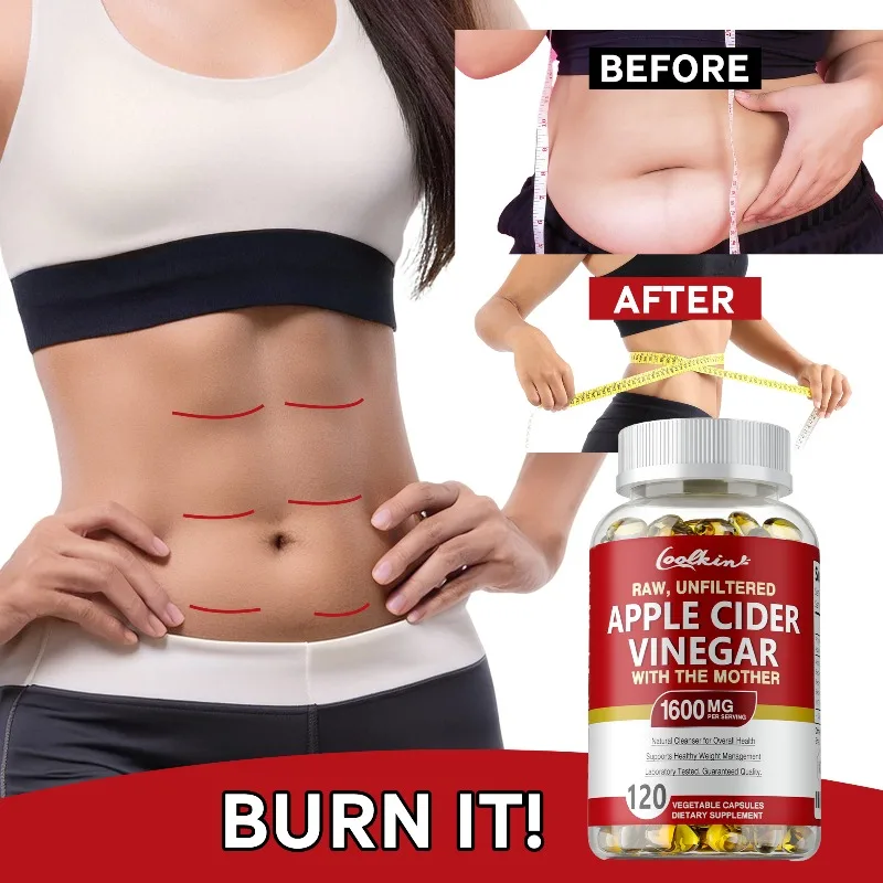 

Капсулы с уксусом Apple Cider — контроль горения и ингибации аппетита, здоровье желоба, управление телом