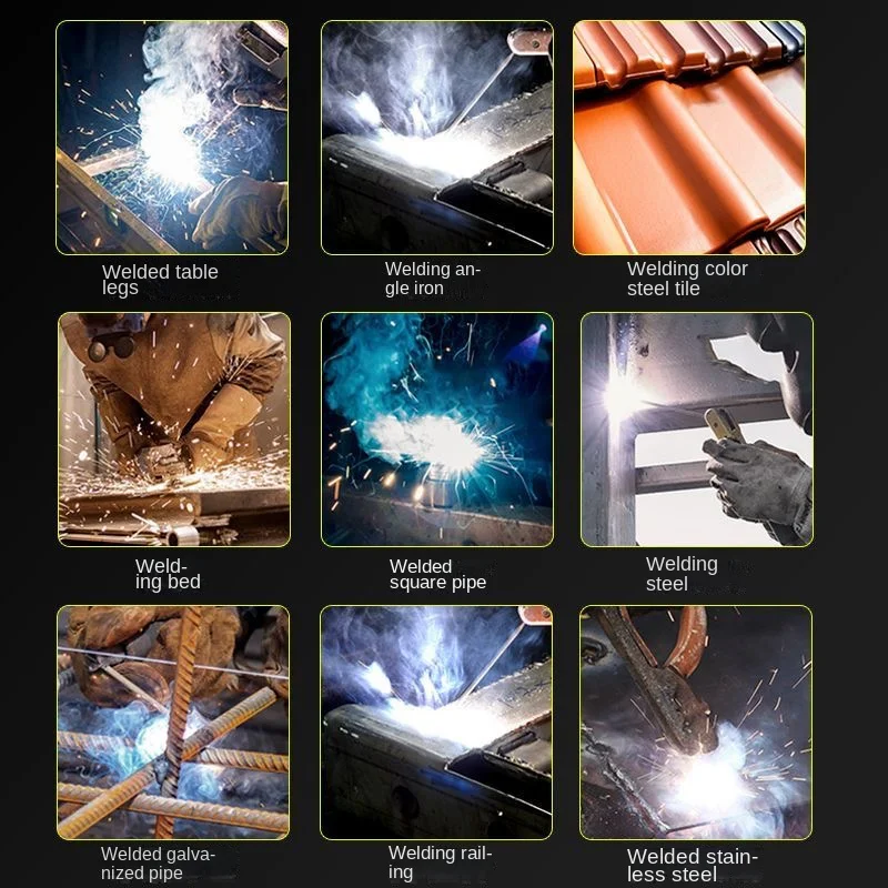 ماكينة لحام صغيرة من الدرجة الصناعية رخيصة 220 فولت/380 فولت معدات لحام كهربائي ماكينة لحام من الفولاذ المقاوم للصدأ #4