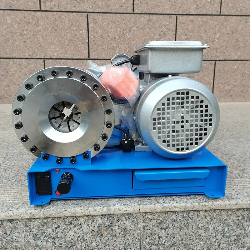 Split pipe shrinking machine Manual pipe pressing machine Hydraulic YouTube hose withdrawing machine Small portable steel pipe s