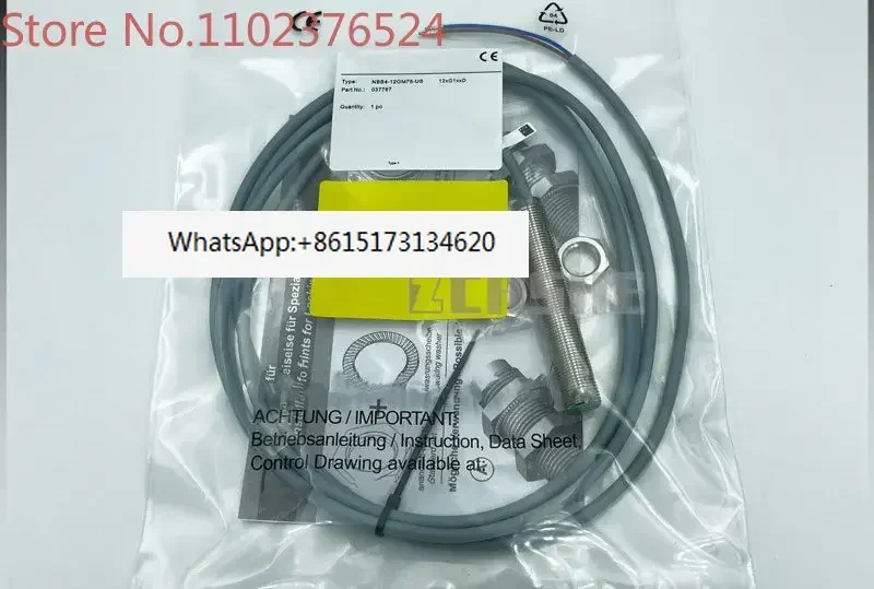 

Индуктивный датчик приближения NBB4-12GM75-US DC, двухпроводной, нормально открытый