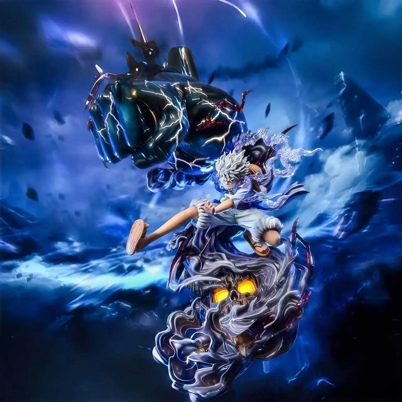 nekomata-fly-sun-god-five-gear-modelo-grande-display-m-version-de-regalo-de-cumpleanos-figura-estatica-coleccionable-de-pvc-320mm