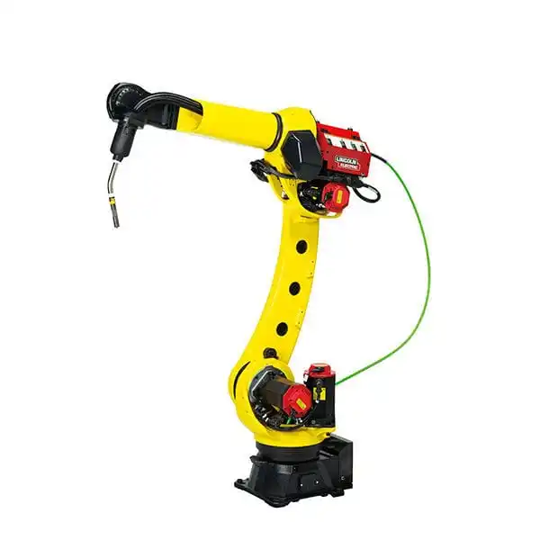 Trilho de guia linear robótico para robô de soldagem Fanuc ARC Mate 120iD Solução para linha de trabalho de robô de soldagem a arco