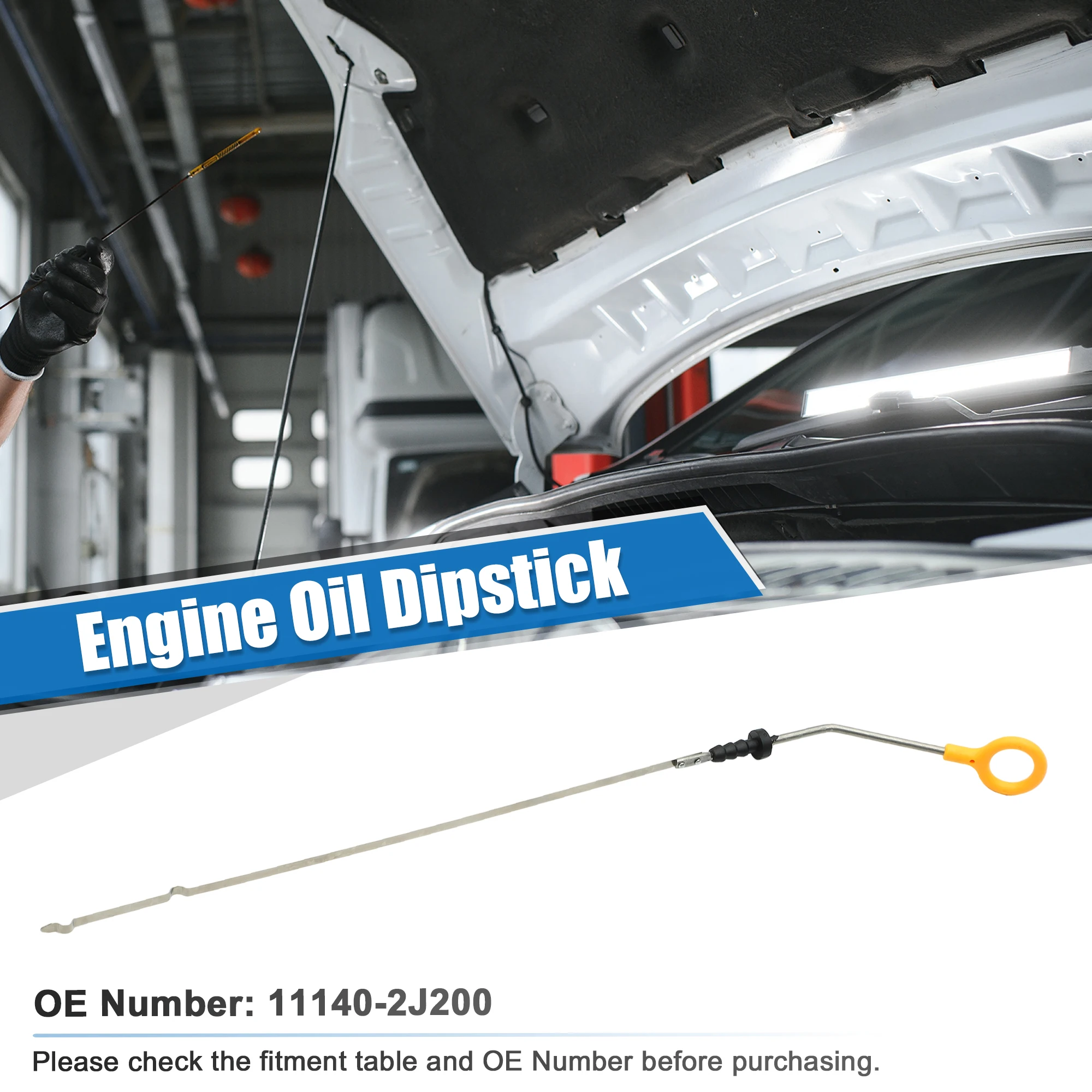UXCELL Car Engine Oil Level Indicator Dipstick for Nissan Sentra 2000-2001 11140-2J200