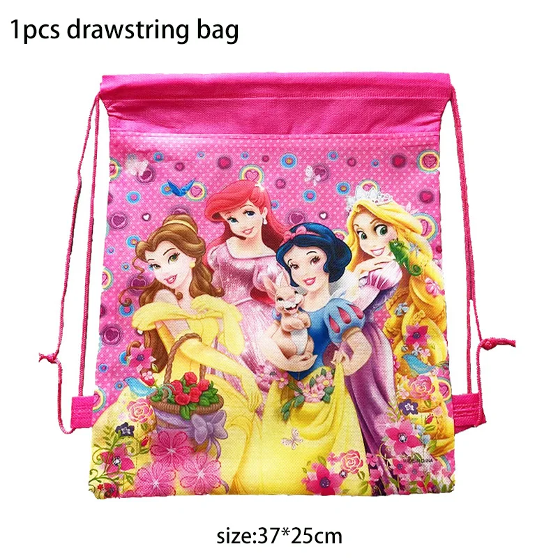 Disney Princess Birthday Party Supplies Snow White Bell Tablecloth Tableware Set for Kids Girls Baby Shower Princess Party Decor