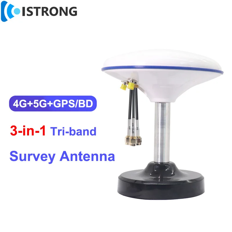 Professional Survey Antenna 5G+GPS+4G Tri-band Amplifier Outdoor Waterproof Base Station Antenna 30dBi Long Range Signal Booster