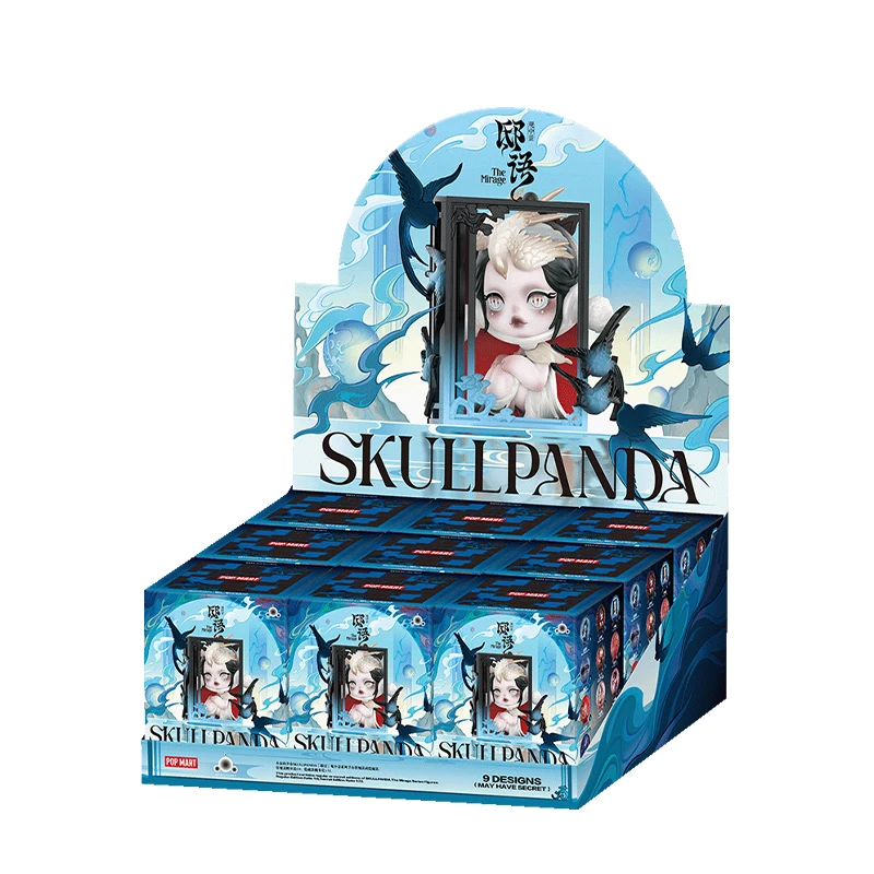POP MART SKULLPANDA The Mirage Series Figures Mystery Box 1/9PCS POP MART SKULLPANDA The Mirage Series Figures Mystery Box 1/9PCS